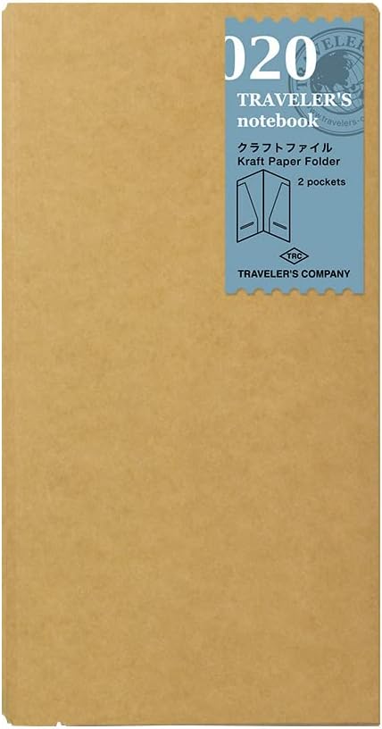 DESIGNPHIL 14332006 Travelers Company Refill Craft File, 2 Pack, Regular Size