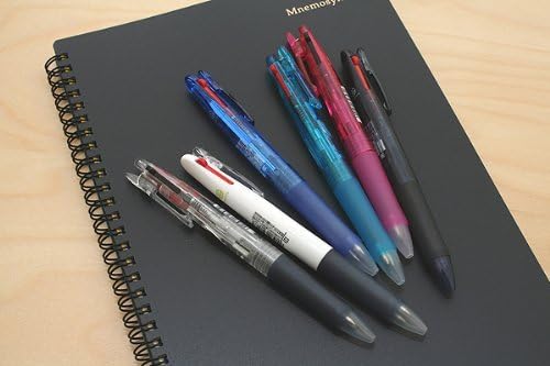 ZEBRA Clip-On G Series 2 Color Ballpoint Multi Pen - 0.7 mm - White Body