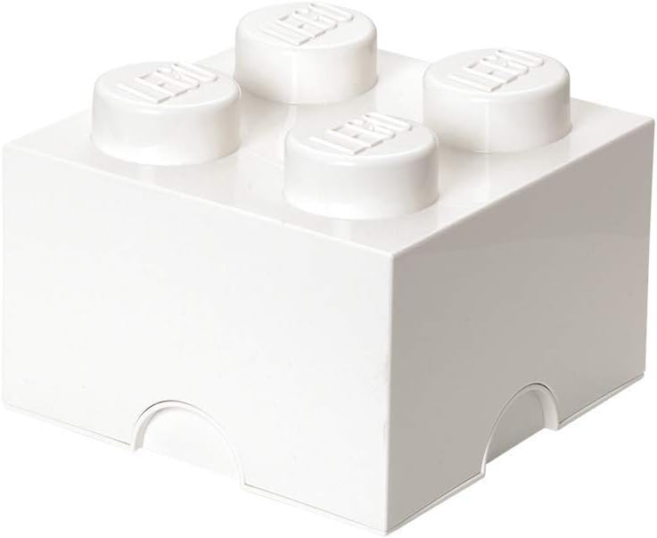 LEGO 4 Cones White Storage Box