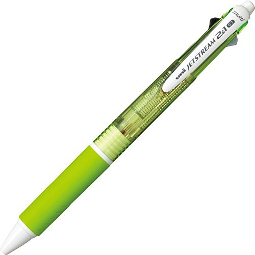 Mitsubishi Pencil MSXE3500071P6 Jetstream 2&1 Multi-Functional Pen, 0.7, Green, Pack