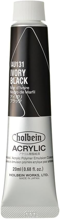 horubein Acrylic Paint Acrylic Color aiboriburakku AU131 20ml (6 # # # #)
