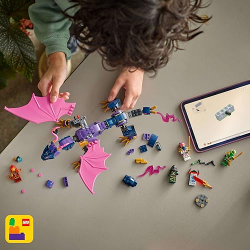 LEGO NINJAGO Rontu The Master Dragon Toy Set 71842 Building Blocks Toys for 7+ Gift for Boys and Girls