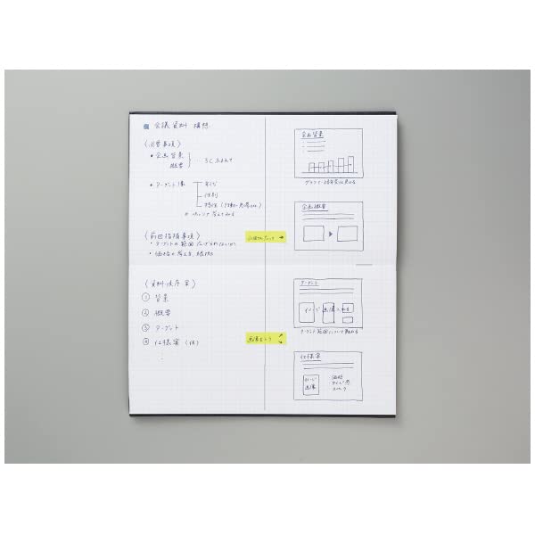 KOKUYO surveying field book sketch book 40 sheets 5 books set cell -Y7B