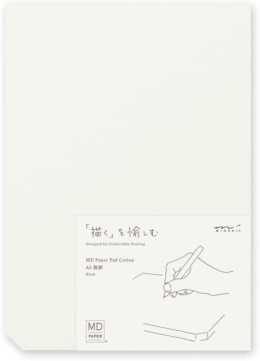 DESIGNPHIL 15237006 MD Paper Pad, Cotton A5, Unlined