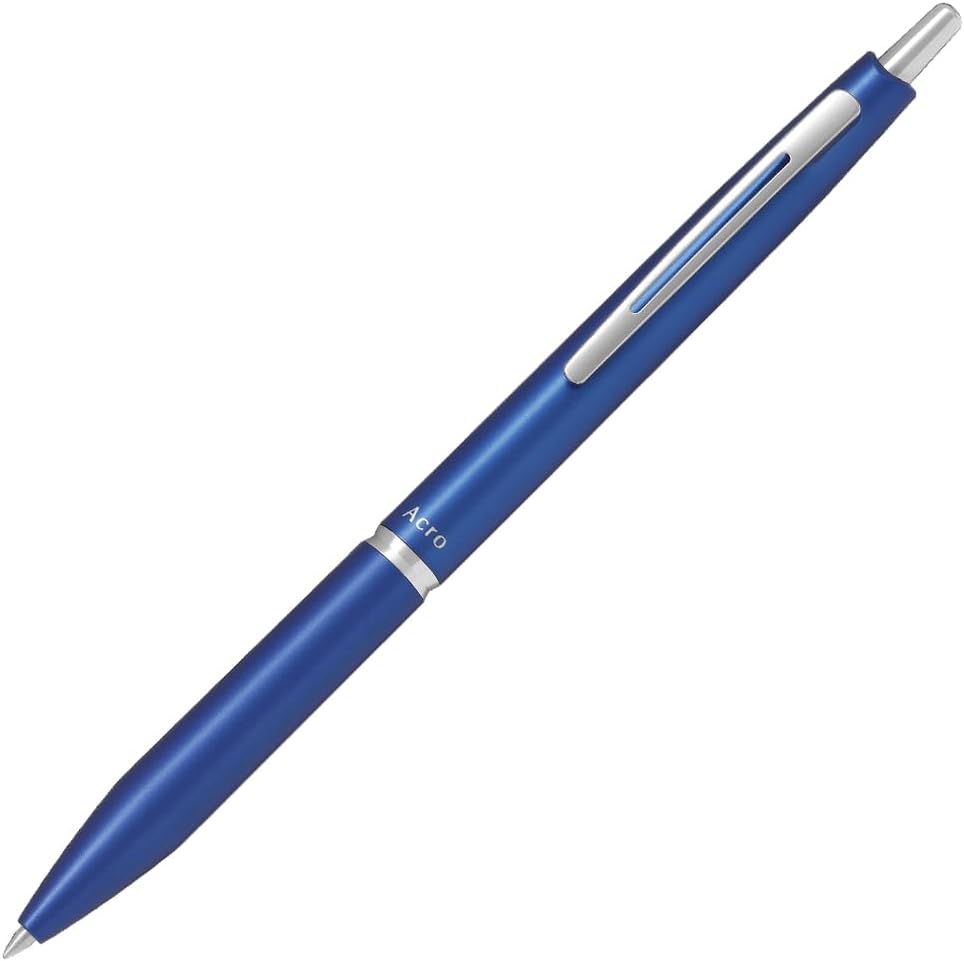 PILOT Oil-Based Ballpoint Pen, Acro 1000 0.7mm, Metallic Blue Body (BAC-1SF-ML)
