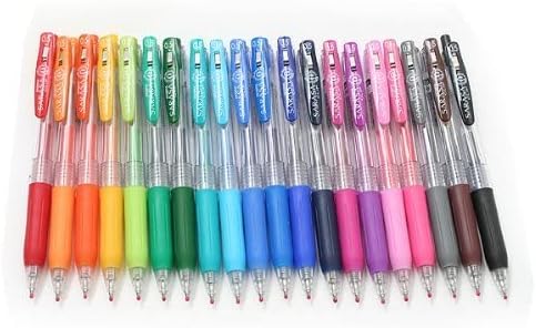 ZEBRA Sarasa Clip Pen 0.5 mm, Red/Orange (JJ15-ROR)