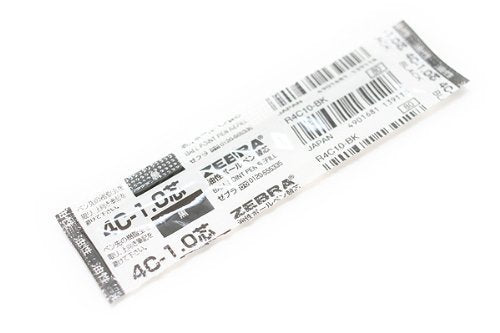 Zebra Oil-Based BallPoint Pen Refill for Sharbo X%å¦̝̏% Minna%å¦̝̏% SL-F1%å¦̝̏% Fortia500%å¦̝̏% Workdash Black Ink%å¦̝̏% 1.0mm Point (R4C10-BK) 3 set