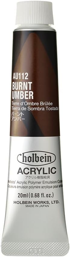 horubein Acrylic Paint Acrylic Color Burnt Umber (Color) au112 20ml (6 # # # #)