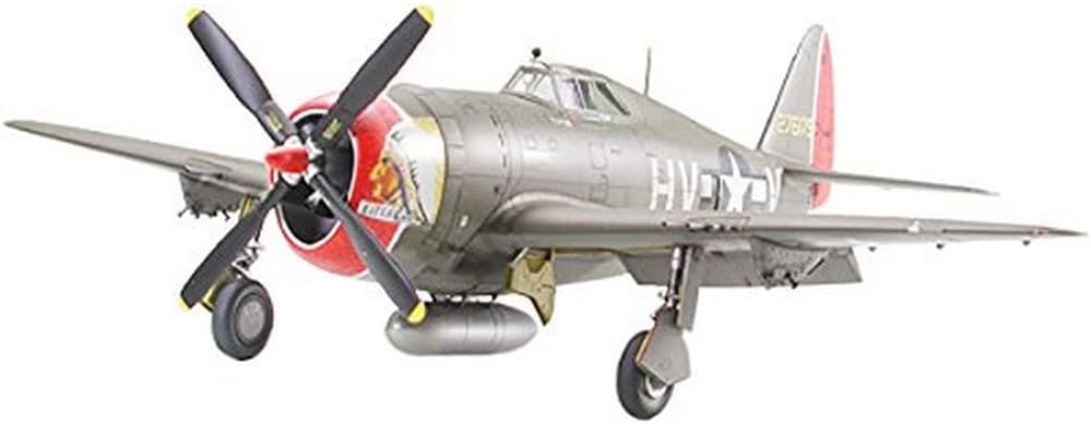 Tamiya 1/48 Republic P-47D Thunderbolt Razorback WWII Fighter Aircraft Model Kit