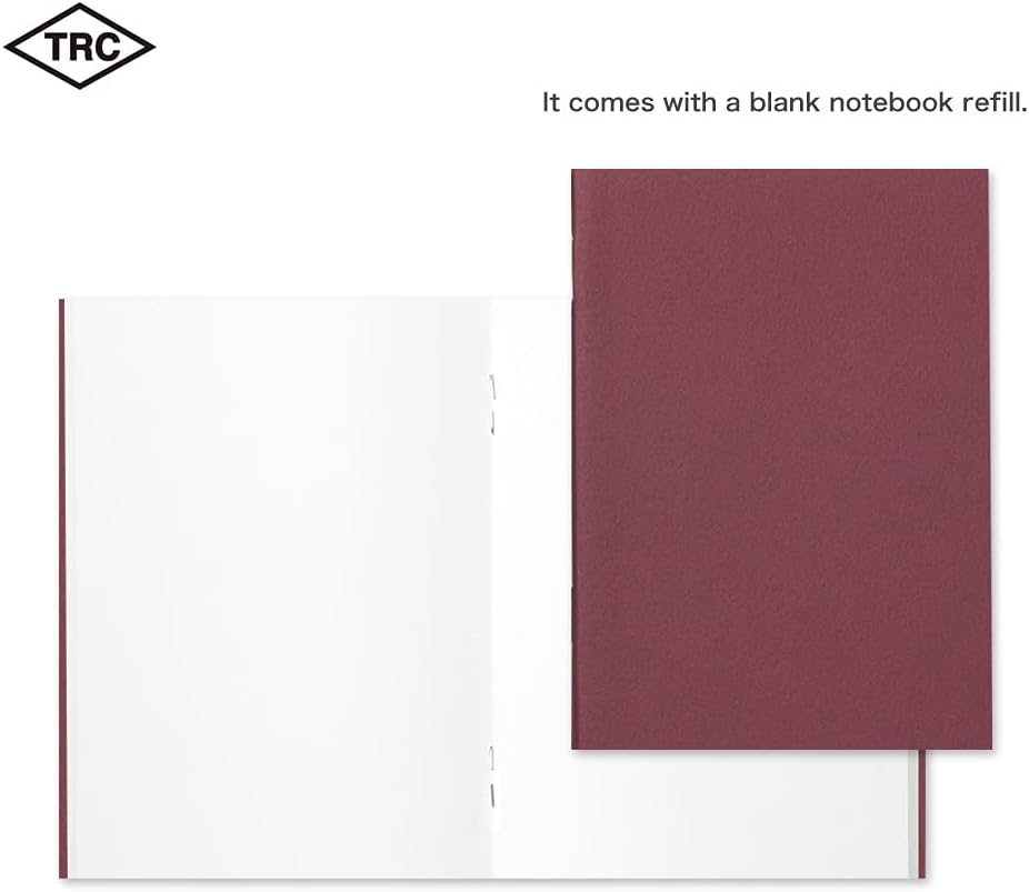 DESIGNPHIL Traveler's Notebook, Passport Size, Limited Edition, Card Included, Blue 91209661