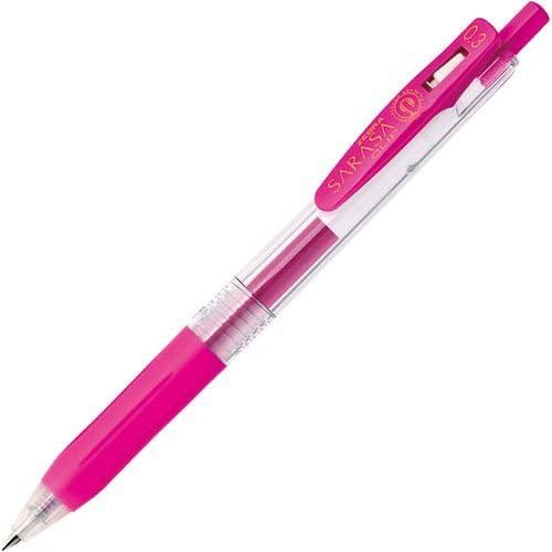 Smooth Writing Gel Pen 0.7mm - Zebra Sarasa Clip Gel Pen 10 Pieces - Fast Drying Smooth Ink Performance - Office Journaling and Study Use