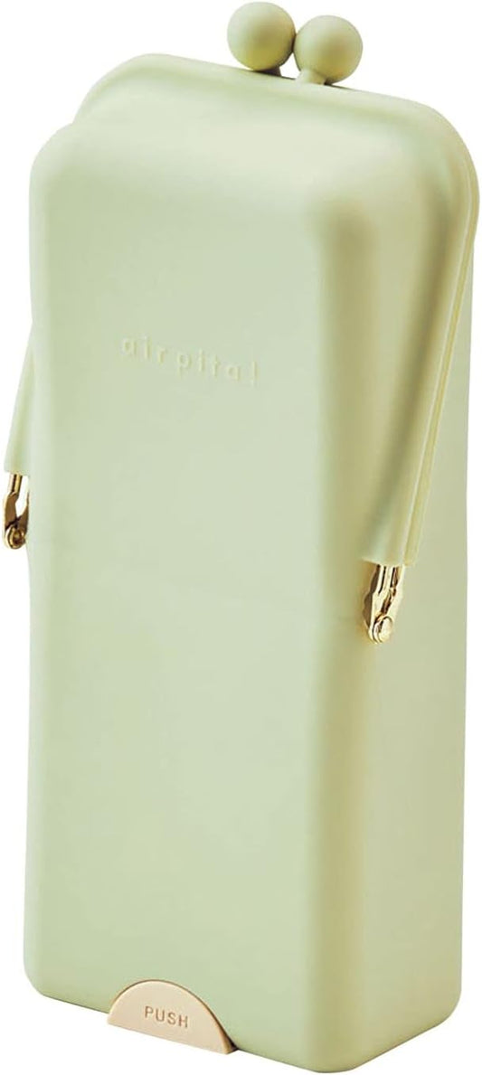 Kutsuwa airpita! Pen Case, Mauve Green (AK054GR)