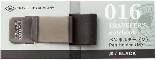 Traveler's Notebook Pen Holder M Black 016 14298006