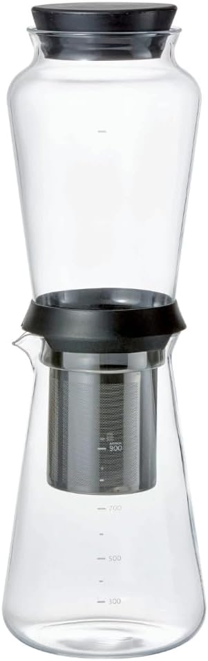 HARIO SBS-5B Slow Drip Brewer HARIO SHIZUKU (600ml), Black, One size