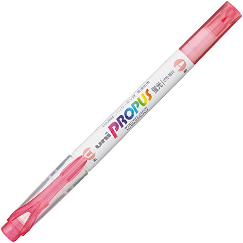 Mitsubishi Pencil Highlighter, Propus Window, Soft Color, PUS102T.51, Cherry Blossom, 10 Count
