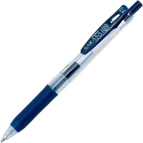 Smooth Writing Gel Pen 0.7mm - Zebra Sarasa Clip Black Gel Pen 5 Pieces - Fast Drying Smooth Ink Performance - Office Journaling and Study Use