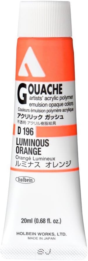 Holbein Acryla Gouache - Luminous Orange