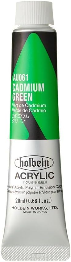horubein Acrylic Paint Acrylic Color Cadmium Green au061 20ml (6 # # # #)