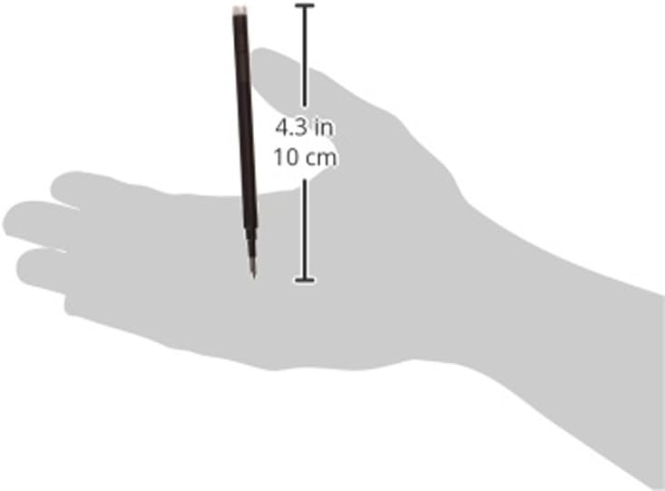 PILOT Frixion Ball Pen Refill 05, Black (LFBKRF30EF3B)