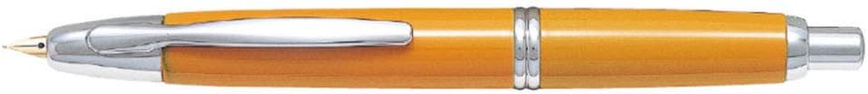 PILOT Capless Fountain Pen with Special Alloy Nib in Deep Yellow, Unisex