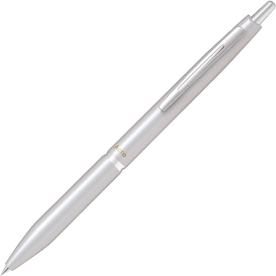 PILOT BAC-1SMF-PW Oil Based Ballpoint Pen, Acro 1000, 0.01 inches (0.3 mm), Extra Fine Point, Pearl White