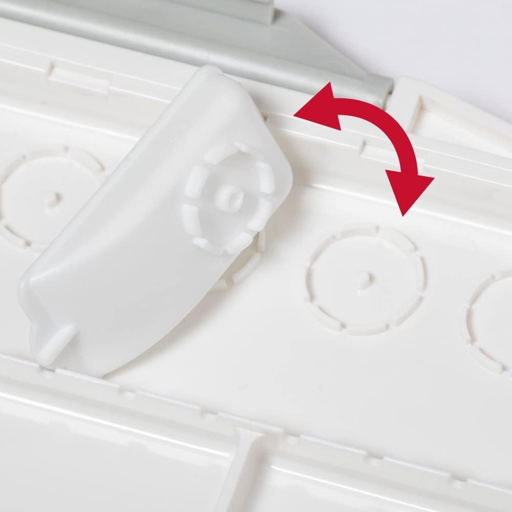 HOLBEIN 210192 Watercolor Palette with Removable Small Rooms, 30 Compartments (32 Petri Dishes, 4 Large)