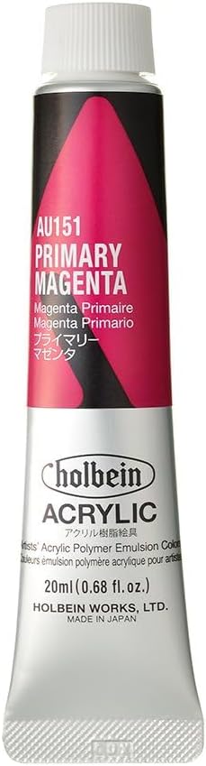 horubein Acrylic Paint Acrylic Color puraimari-mazenta au151 20ml (6 # # # #)
