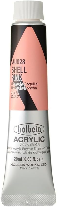 horubein Acrylic Paint Acrylic Color Shell Pink AU028 20ml (6 # # # #)