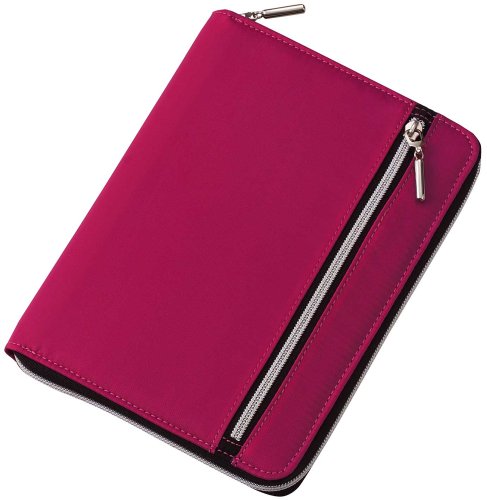 Raymey Fujii CN162P Notebook Cover B6 Nilon Multi-Cover Notebook, Pink