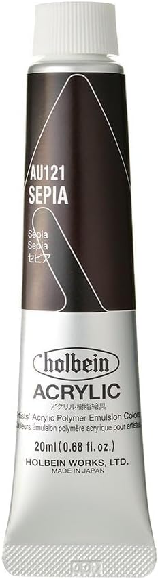 horubein Acrylic Paint Acrylic Color Sepia AU121 20ml (6 # # # #)