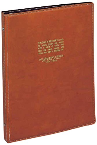 Raymay Fujii BRE161C Loose Leaf Binder, A5, 20 Holes, Spalding Bros, Brown
