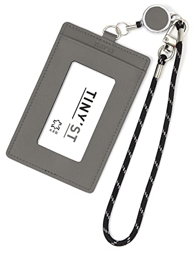 Raymey Fujii Pass Case, Tinist with Reel, Charcoal Gray