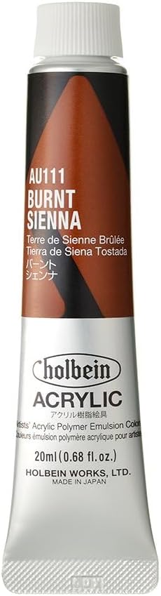 horubein Acrylic Paint Acrylic Color Burnt Sienna au111 20ml (6 # # # #)