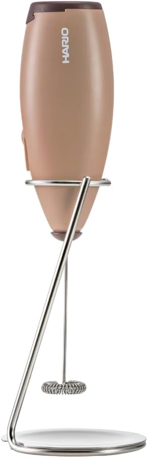 Hario "Z" Milk Frother, Brown