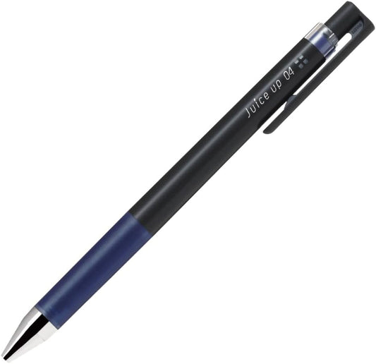 PILOT juice up 04 Retractable Gel Ink Pen, Ultra Fine Point 0.4mm, Navy Blue Black Ink, Value Set of 5