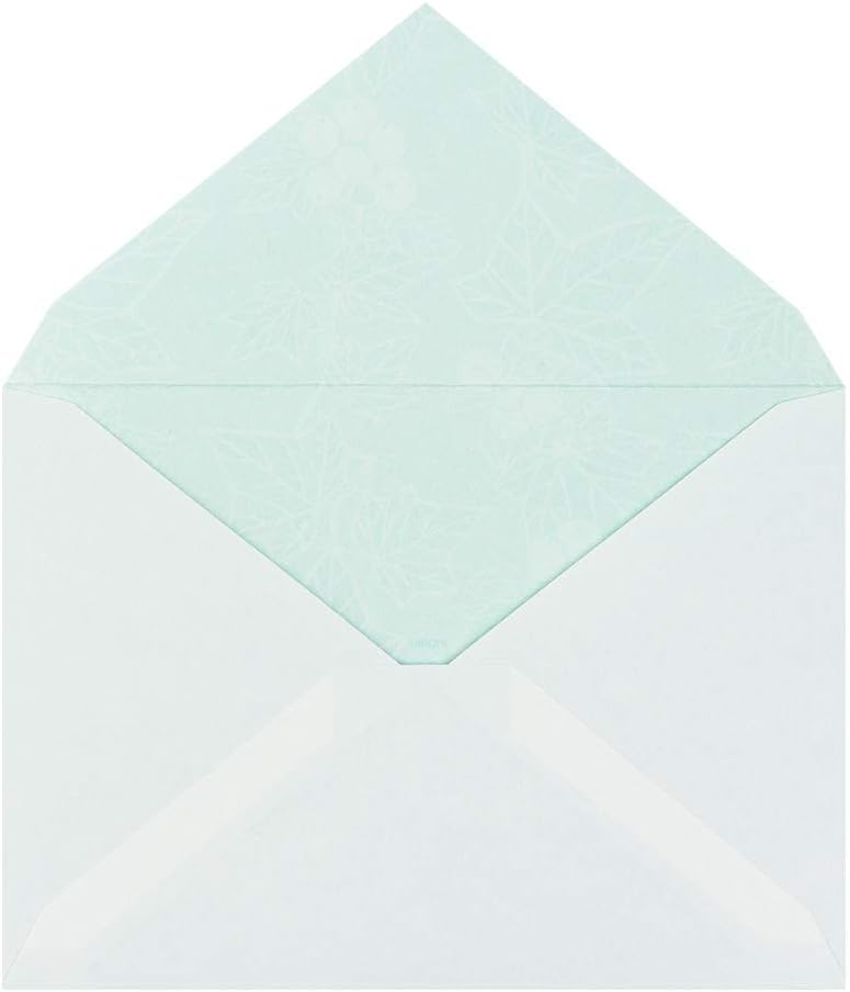 Midori 20490006 Japanese Paper Envelope Ivy Pattern