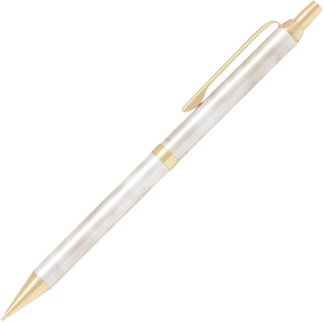 Pilot HCAN-3SR-GDW Cavalier Mechanical Pencil 0.5mm Gold & White