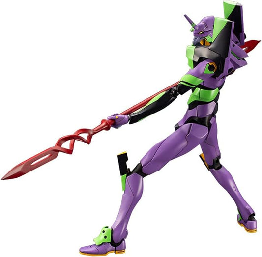 Shin Evangelion KP618X Evangelion Movie Version First Unit with Cassius Spear, Total Height: Approx. 7.5 inches (190 mm), 1/400 Scale, Plastic Model, Molded Color
