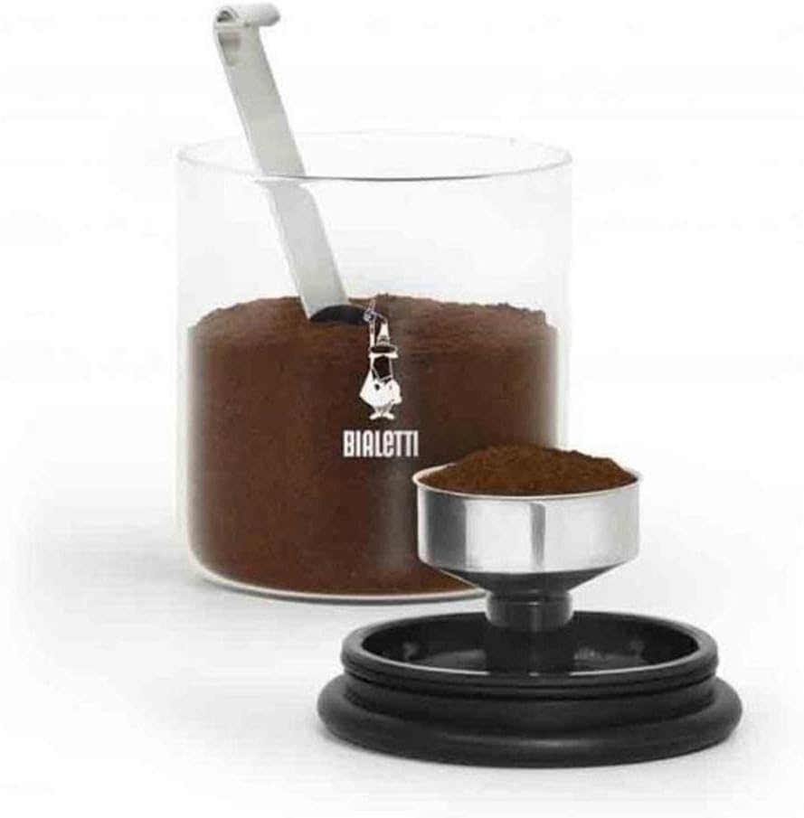 Bialetti - Smart Coffee Jar: Made in Glass to Preserve the Aroma of the Coffee - 250g