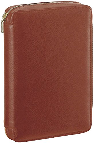 Raymay Fujii DB3004C Da Vinci Standard Bible Brown Personal Organizer