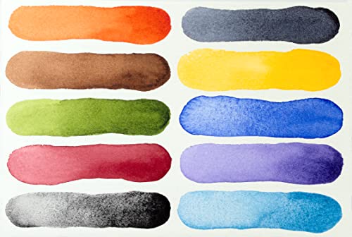 Daniel Smith(ダニエル・スミス) Watercolors, 10色, Multicolor