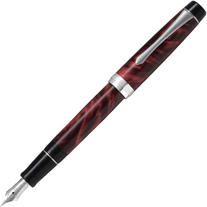PILOT Custom Heritage SE FKVH?3MR Fountain Pen, Marble Red, MAR F (Fine Point)