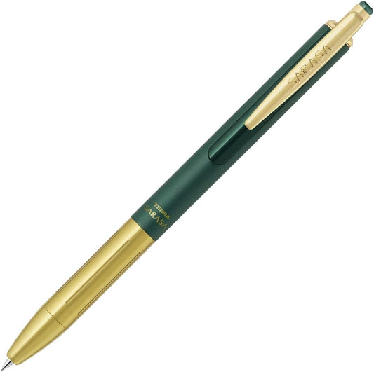 ZEBRA P-JJ56-AN-VGB Sarasa Grand 0.5mm Antique Color Green Black Gel Ballpoint Pen