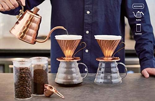 Hario V60 "Clear" Glass Range Server, 600ml