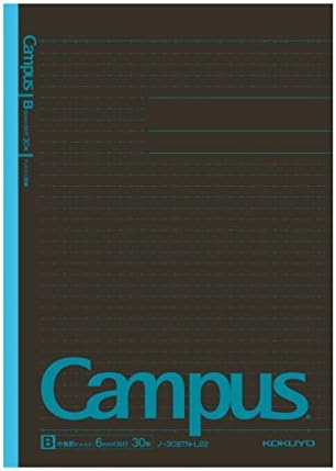 Kokuyo Campus Todai Series Pre-Dotted Notebook, Semi B5 Pre-Dotted-Line 30 Sheets - 60 Pages, Pack of 5 Limited Dark Colors 5 Notebooks (6mm)