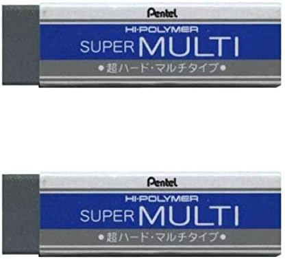 Pentel ZEB20 Super Multi Eraser Set of 2