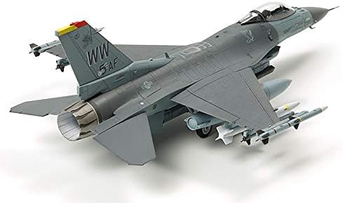 Tamiya Models Block 50 Fighting Falcon with Full Equipment Model Kit, Grey, Small