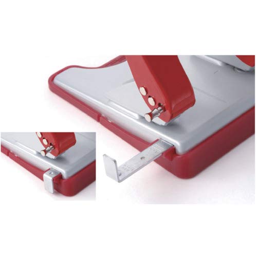 Plus PU-816A, 30-699 Punch Force 1/2, 2 Holes, Number of Drills, 16 Pieces, Small, Pink