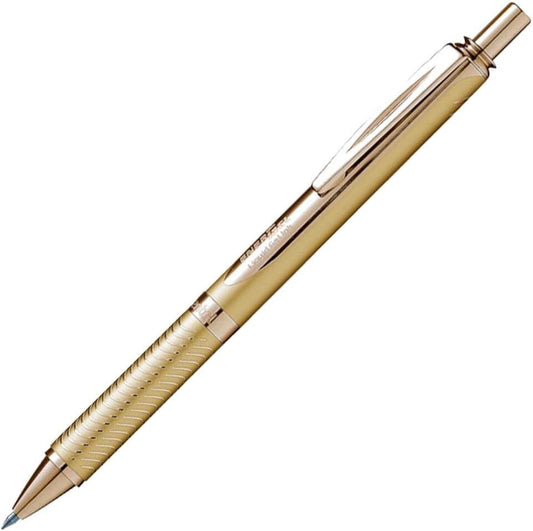 Pentel BL407-A line Width, Liquid Gel-Roller Sterling with a Pressure Mechanism, 0.35 mm Gold