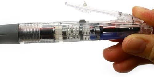 ZEBRA Sarasa 3 Color Gel Ink Multi Pen - 0.5 mm - Clear Body